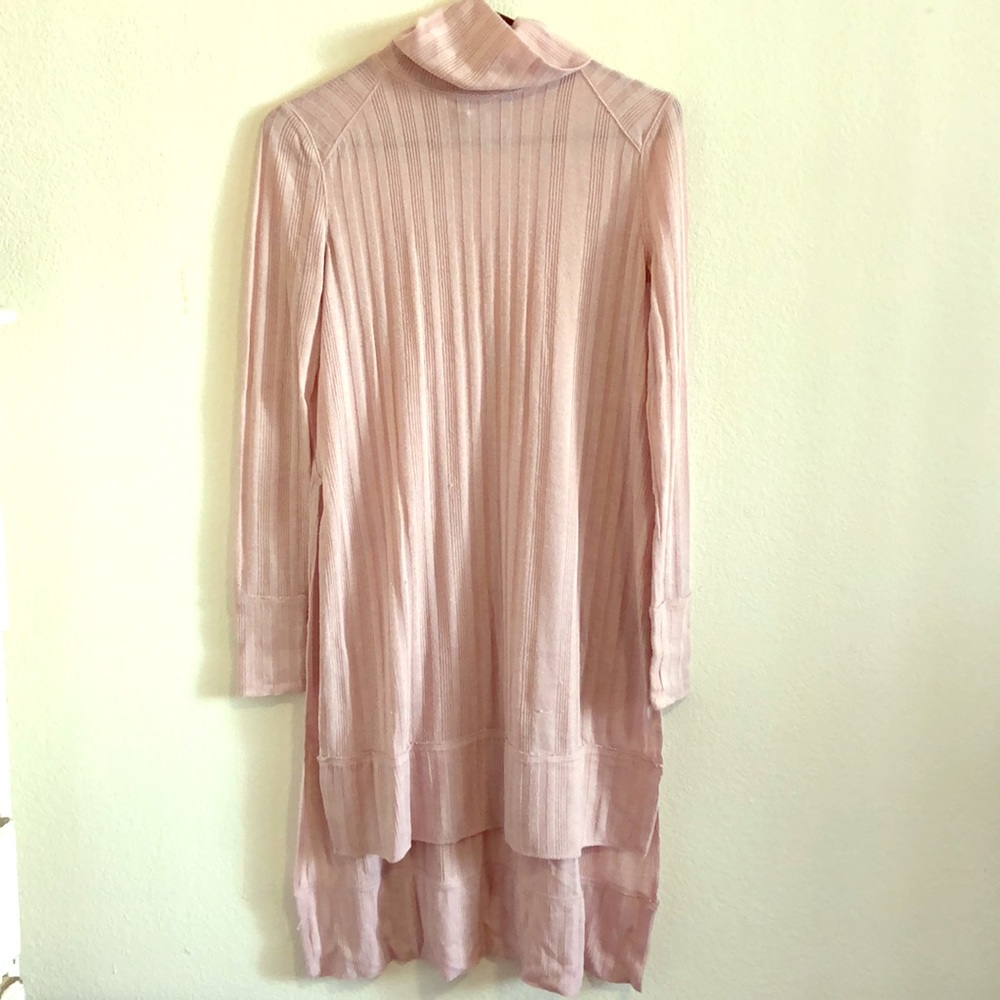 Free people tunic top pink size XS